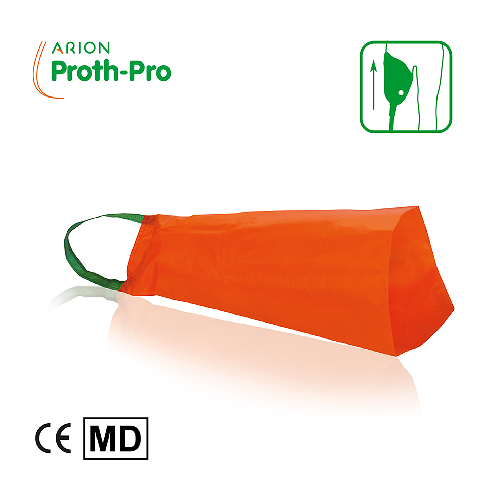 Arion Proth-Pro application aid for transfemoral prosthesis with a suction socket
